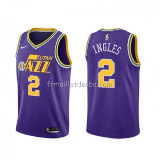 Maillot Utah Jazz Joe Ingles Hardwood Classics Volet