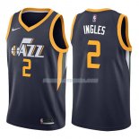 Maillot Utah Jazz Joe Ingles Icon 2017-18 2 Azul