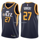 Maillot Utah Jazz Rudy Gobert Icon Apagado 2017-18 27 Bleu