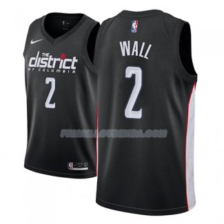 Maillot Washington Wizards John Wall Ciudad 2018-19 Noir