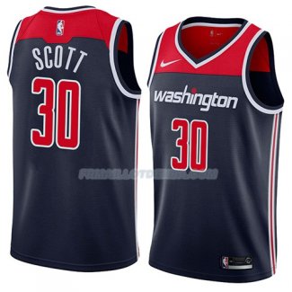 Maillot Washington Wizards Mike Scott Statement 2018 Bleu