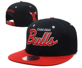 NBA Chicago Bulls Casquette Noir Rouge 2009