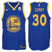 Nike Maillot Basket Golden State Warriors Curry 30 Bleu