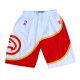 Short Atlanta Hawks Hardwood Classics Blanc