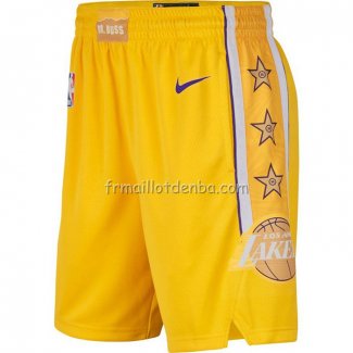 Short Los Angeles Lakers Ville Jaune