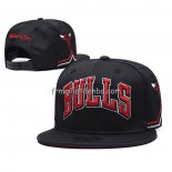 Casquette Chicago Bulls Noir Rouge3