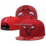 Casquette Chicago Bulls Rouge2