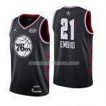 Maillot All Star 2019 Philadelphia 76ers Joel Embiid Noir