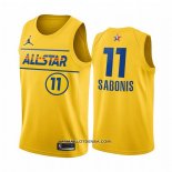 Maillot All Star 2021 Indiana Pacers Domantas Sabonis Or