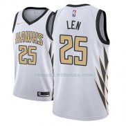 Maillot Atlanta Hawks Alex Len Ciudad 2018-19 Blanc