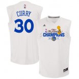 Maillot Basket Basket Campeon Final Golden State Warriors Curry 30 Blanc