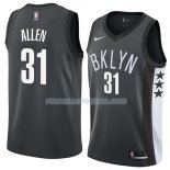 Maillot Brooklyn Nets Jarrett Allen Statement 2018 Noir Noir