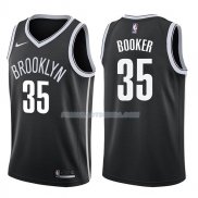 Maillot Brooklyn Nets Trevor Booker Icon 2017-18 35 Negro