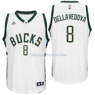 Maillot Basket Milwaukee Bucks Dellavedova 3 Blanco