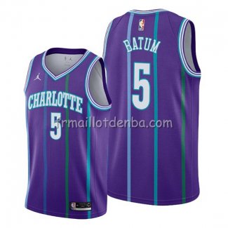 Maillot Charlotte Hornets Nicolas Batum Classic 2019-20 Volet