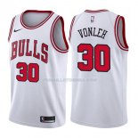 Maillot Chicago Bulls Noah Vonleh Association 2017-18 30 Blancoo