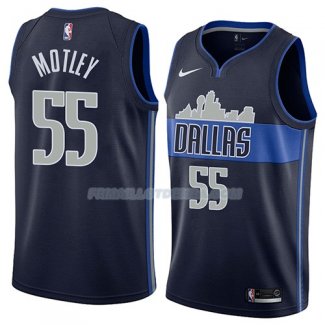 Maillot Dallas Mavericks Johnathan Motley Statement 2018 Bleu