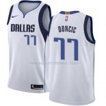 Maillot Dallas Mavericks Luka Doncic Association 2018 Bleu