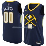 Maillot Denver Nuggets Darrell Arthur Ciudad 2018 Bleu