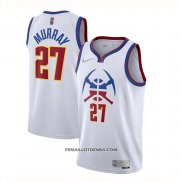 Maillot Denver Nuggets Jamal Murray Earned 2020-21 Blanc