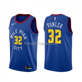 Maillot Denver Nuggets Noah Vonleh Statement Bleu