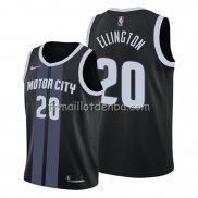 Maillot Detroit Pistons Wayne Ellington Ville Noir