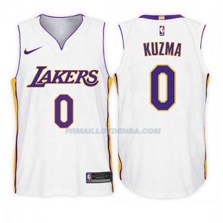 Maillot Basket Enfant Los Angeles Lakers Lonzo Ball Association 2017-18 0 Blanc