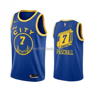 Maillot Golden State Warriors Eric Paschall Hardwood Classics 2020-21 Bleu