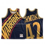 Maillot Golden State Warriors Nathaniel Thurmond Mitchell & Ness Big Face Bleu