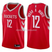 Maillot Houston Rockets Luc Mbah A Moute Icon 2017-18 12 Rojo