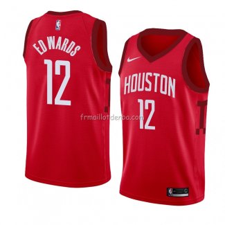 Maillot Houston Rockets Vincent Edwards Earned 2018-19 Rouge