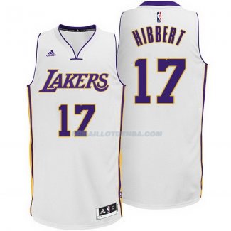 Maillot Basket Los Angeles Lakers Hibbert 17 Blanco