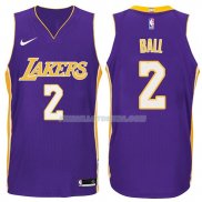 Maillot Basket Lakers Lonzo Ball 2017-18 2 Volet