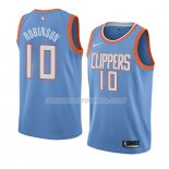 Maillot Los Angeles Clippers City Jerome Robinson Ciudad 2018 Bleu