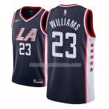 Maillot Los Angeles Clippers Lou Williams Ciudad 2018-19 Bleu