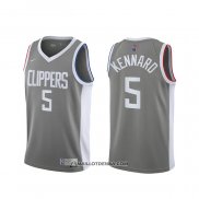 Maillot Los Angeles Clippers Luke Kennard Earned 2020-21 Gris