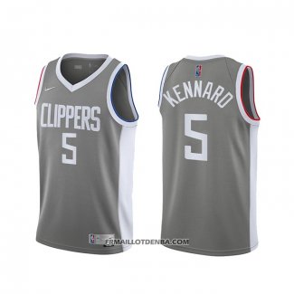 Maillot Los Angeles Clippers Luke Kennard Earned 2020-21 Gris