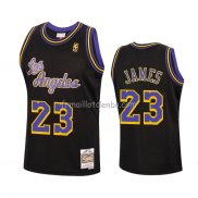 Maillot Los Angeles Lakers Lebron James Reload Hardwood Classics 2020 Noir