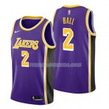 Maillot Los Angeles Lakers Lonzo Ball Statement 2018 Volet