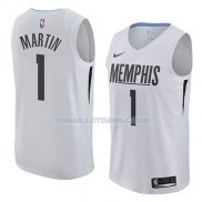 Maillot Memphis Grizzlies Jarell Martin Ciudad 2018 Blanc