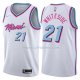 Maillot Miami Heat Hassan Whiteside Ciudad 2018 Blanc