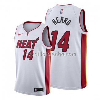 Maillot Miami Heat Tyler Herro Association 2019-20 Blanc