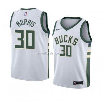 Maillot Milwaukee Bucks Jaylen Morris Association 2018 Blanc