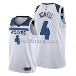 Maillot Minnesota Timberwolves Jaylen Nowell Association Blanc