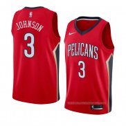 Maillot New Orleans Pelicans Stanley Johnson Statement 2018 Rouge