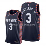 Maillot New York Knicks Tim Hardaway Jr. Ville Edition Bleu