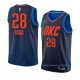 Maillot Oklahoma City Thunder Abdel Nader Statement 2017-18 Bleu