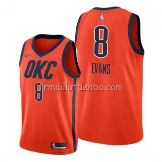 Maillot Oklahoma City Thunder Jawun Evans Earned Orange