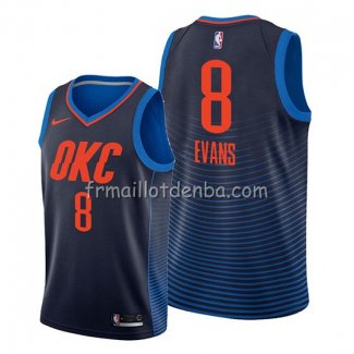 Maillot Oklahoma City Thunder Jawun Evans Statement Bleu