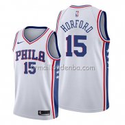 Maillot Philadelphia 76ers Al Horford Association Blanc